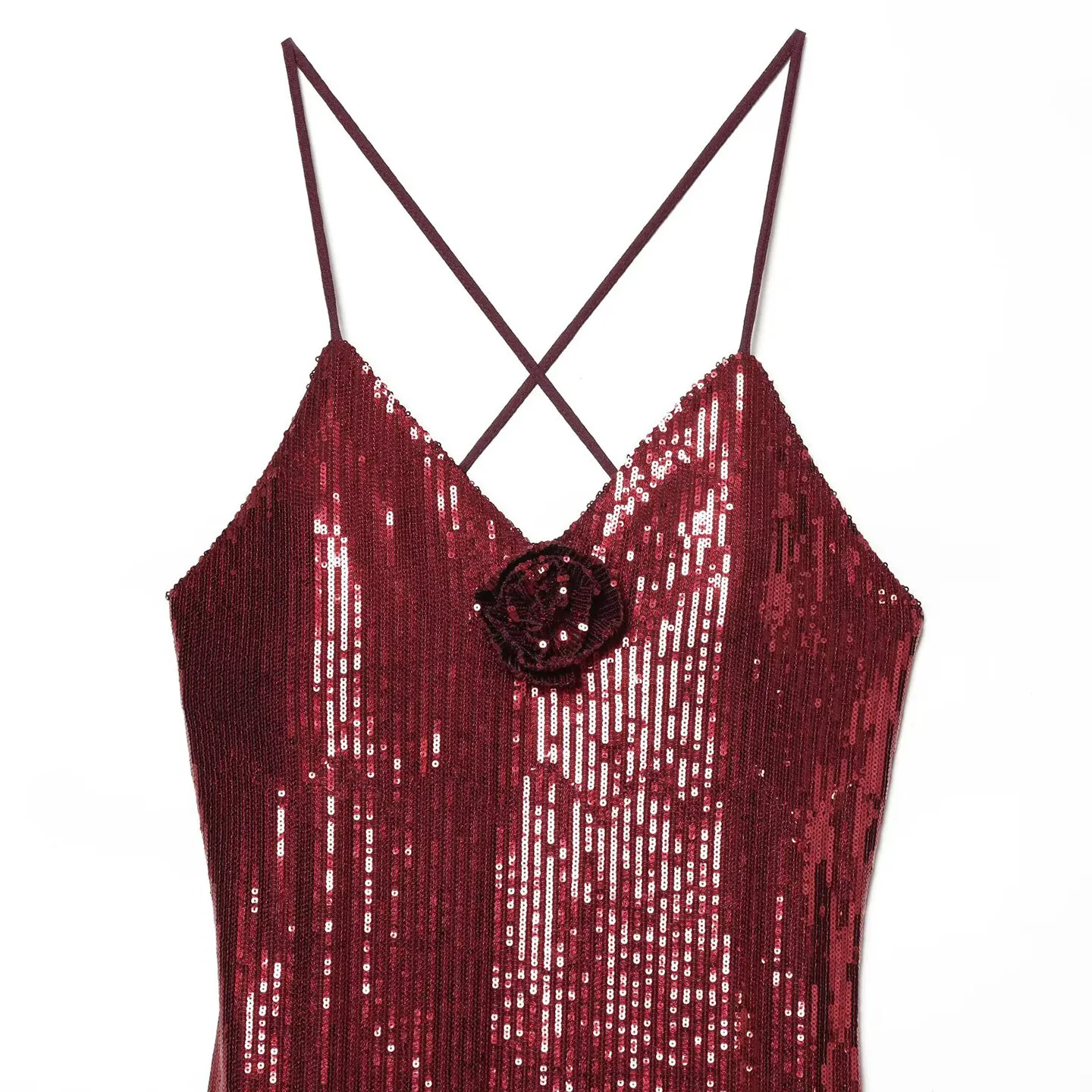 مثير تألق الترتر Strapl Dr Faionable ملابس نسائية فردية Z العلامة التجارية Svel سليم صالح ملابس يومية