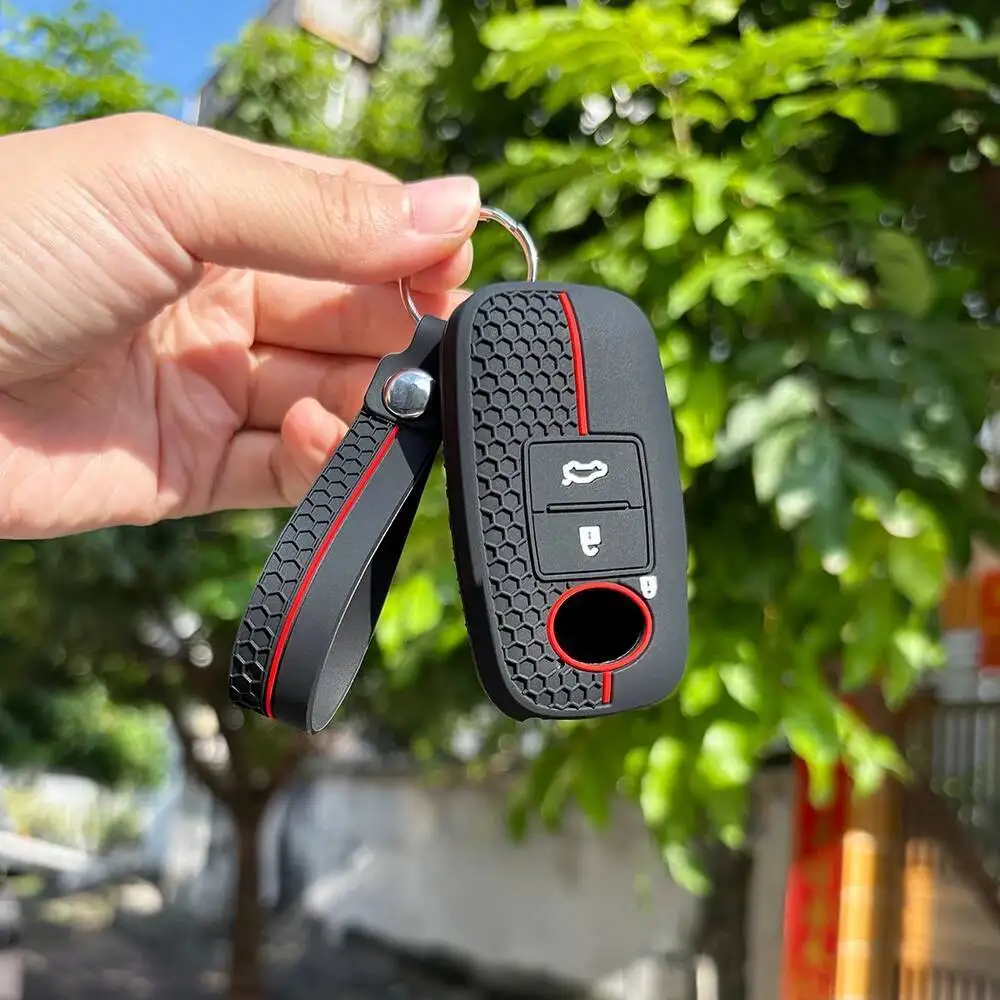Chaveiro de proteção para daihatsu rocky tanto la600s 150s 800s caso chave para toyota veloz yaris vitz wigo raize titular tampas do carro