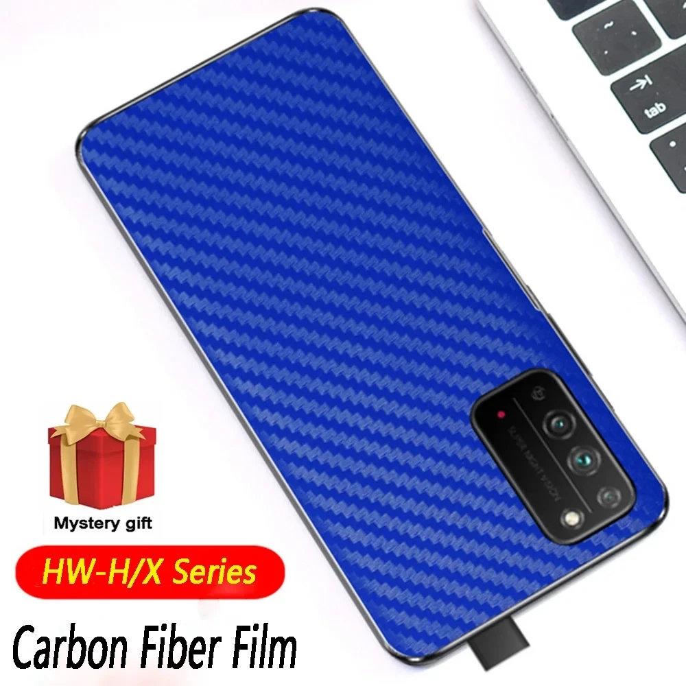 2024 New 3D Carbon Fiber Film Matte Film Back Film For Huawei P60 50 40 30 20 Pro For Huawei P60 P50 P40 P30 P20 Back Stickers