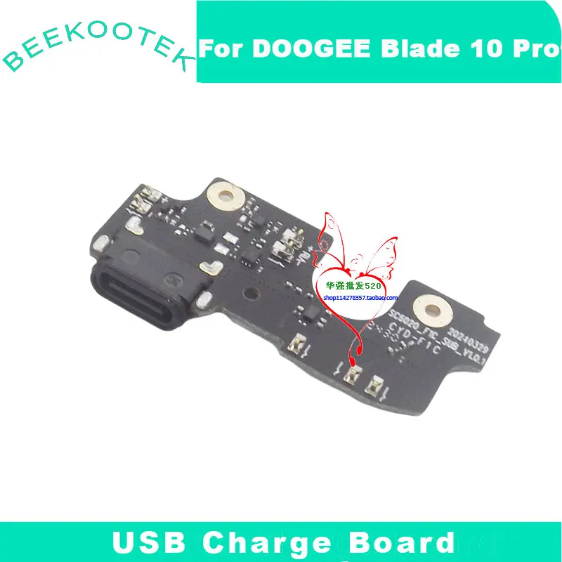 New Original DOOGEE Blade 10 Blade 10 Pro USB Board Base Charging Port Board Accessories For DOOGEE Blade 10 Ultra Smart Phone