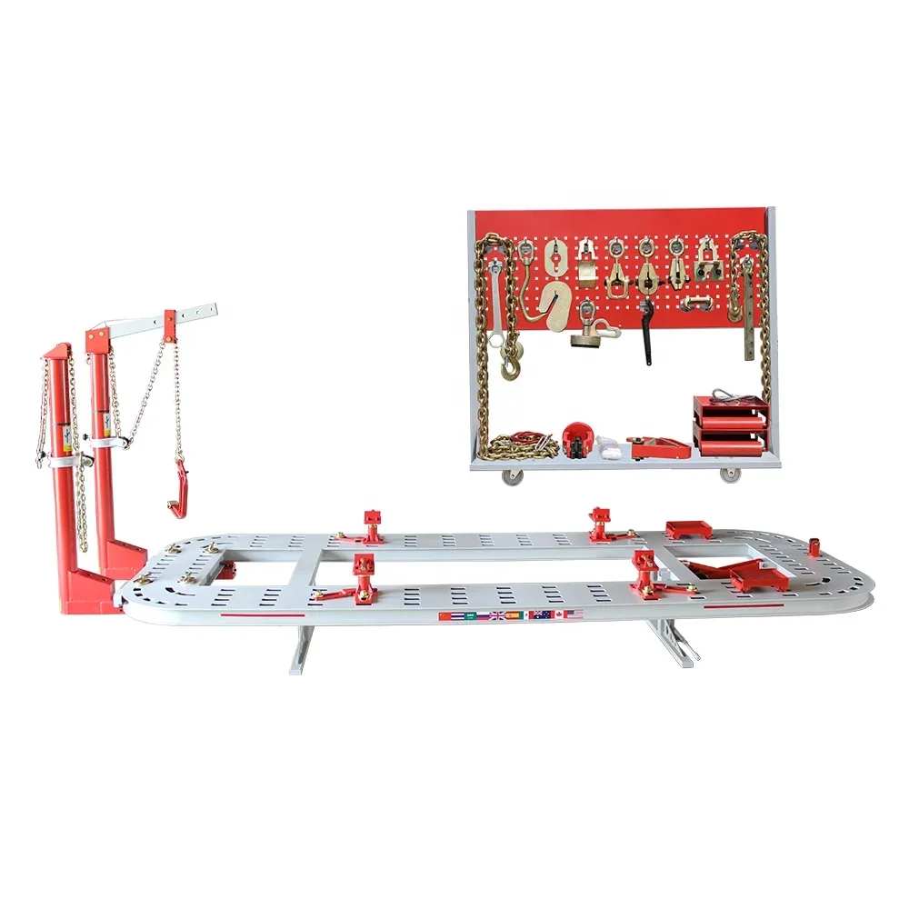 Car Body Collision Repair System / Auto Body Frame Pulling Machine / Chassis Straightening Machine