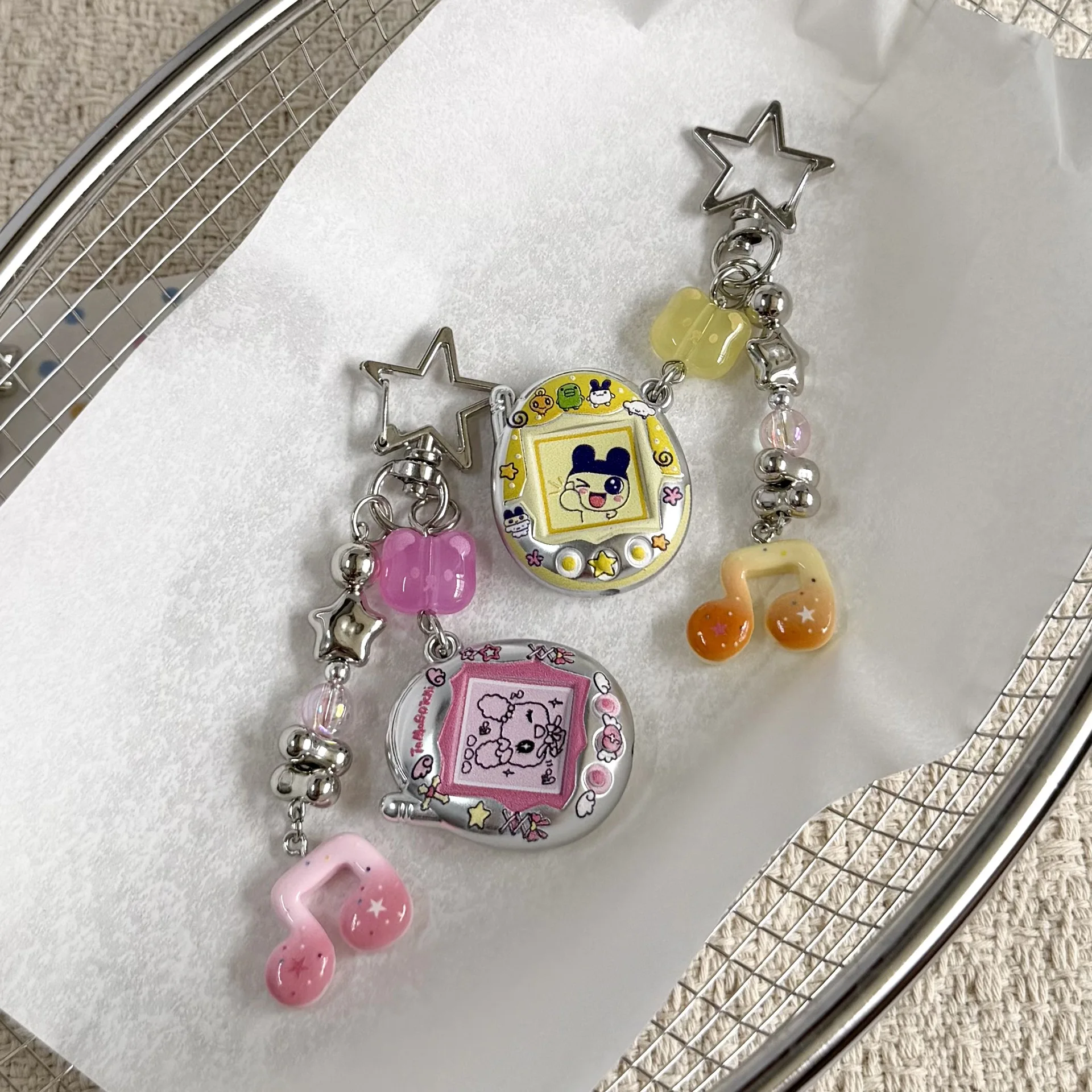 Cute Tamagotchi Music Note Bea - огляд і ціна Phone Accessories Beads