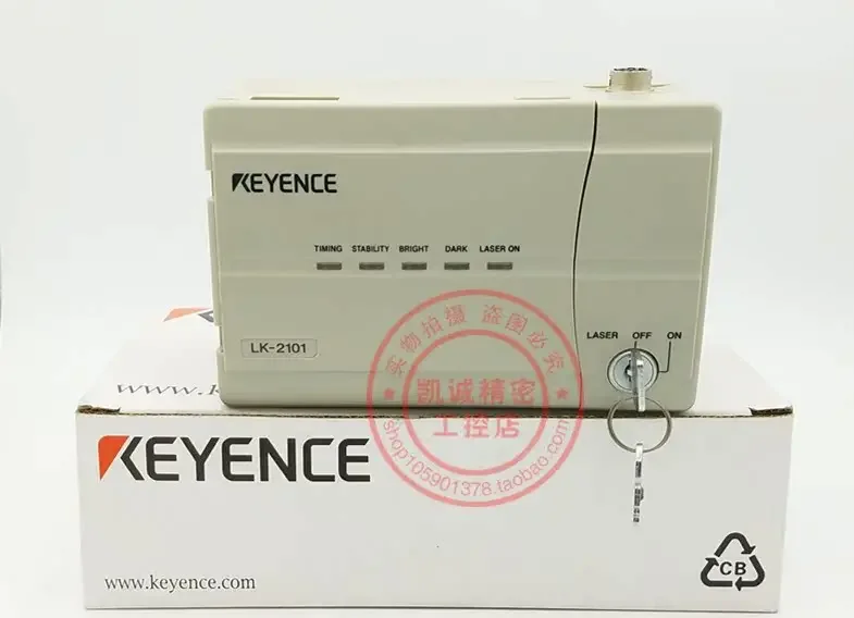 2025.4 مستشعر الإزاحة بالليزر الأصلي KEYENCE LK-2101 LK-2000 LK-2100 متوفر