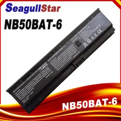 SeagullStar NB50BAT-6 Laptop Battery For SHINELON HUIMIEZHE DD2 For CLEVO NB50TK1 NB50TJ1 NB50TL NB50TZ NB60TA 10.8V 47Wh