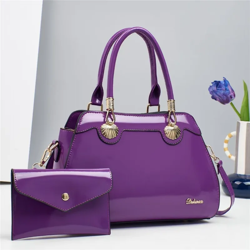 

Роскошная брендовая дизайнерская женская сумка, большая вместительная сумка на плечо, классическая универсальная сумка через плечо, дорожная сумка + кошелек