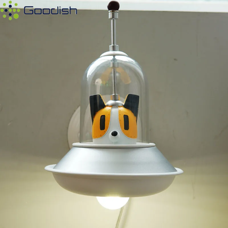 โคมไฟติดผนัง LED รูปทรงยูเอฟโอ สไตล์นอร์ดิก โมเดิร์น สร้างสรรค์ เหมาะสำหรับเด็ก ตกแต่งบ้าน ห้องนอน ทางเดิน บาร์ ห้องรับประทานอาหาร