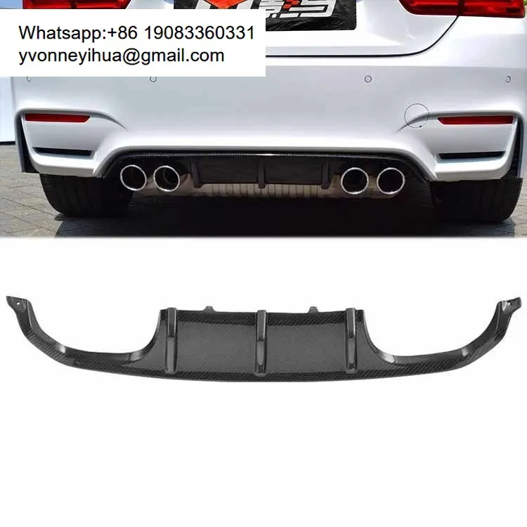 

Carbon Rear Lip Diffuser For Bmw F82 M4 Gts F80 M3 Rear Bumper Diffuser Lip