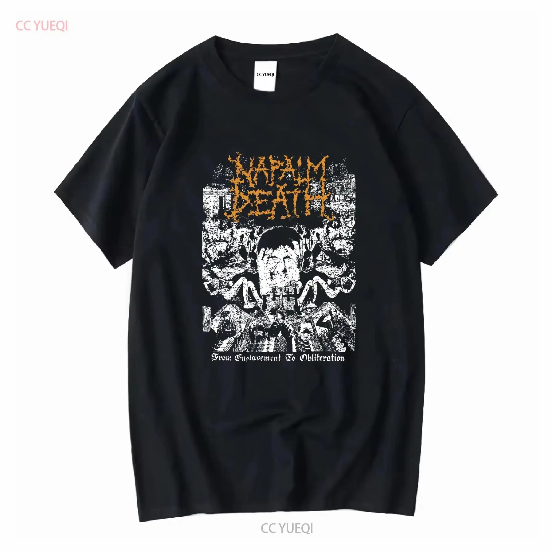 NAPALM DEATH cd cvr DE ESCLAMIENTO A OBLITERACIÓN CAMISETA oficial XL nueva manga larga o corta vintage Lavado Transpirable
