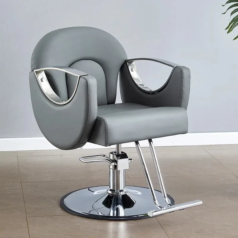 

Professional Ergonomic Salon Chair Luxury Vintage Commercial Classic Chair Accessories Swivel Sillon Peluqueria Salon Furniture