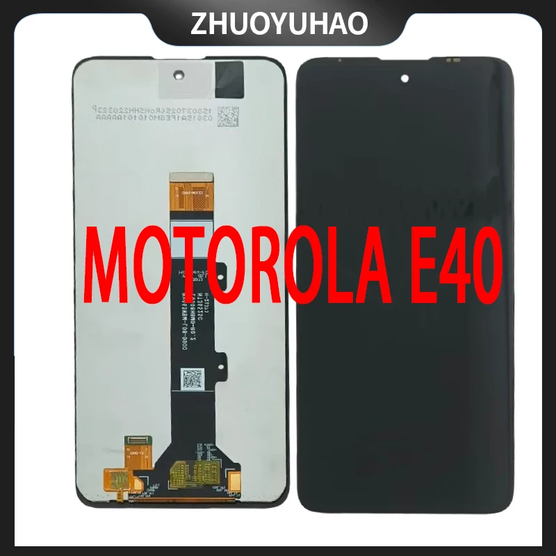 LCD Display For MOTOROLA E40 LCD Display Touch Screen Digitizer Assembly For MOTOROLA E30 E40 LCD Screen Replacement