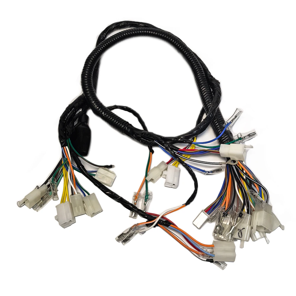 Motorcycle For Suzuki GN125 GN 125 125cc Electrical Wiring Harness Wire Cable Line