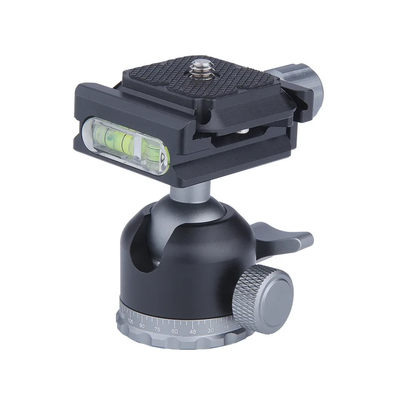 

YUESHEN Camera Tripod Ball Head 360 Degree Swivel U - Shaped Groove Metal Universal for DSLR Mirrorless Cameras Phones Custom