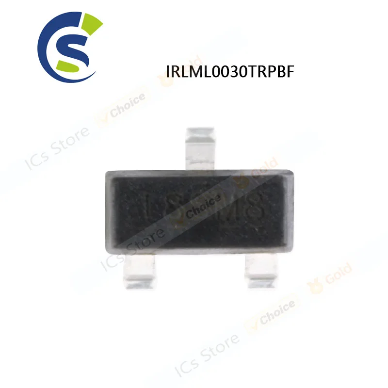20PCS New original 3.6nC28mOhm 5.2A 30V MOSFT MOSFET IRLML0030TR IRLML0030 SOT-23 IRLML0030TRPBF