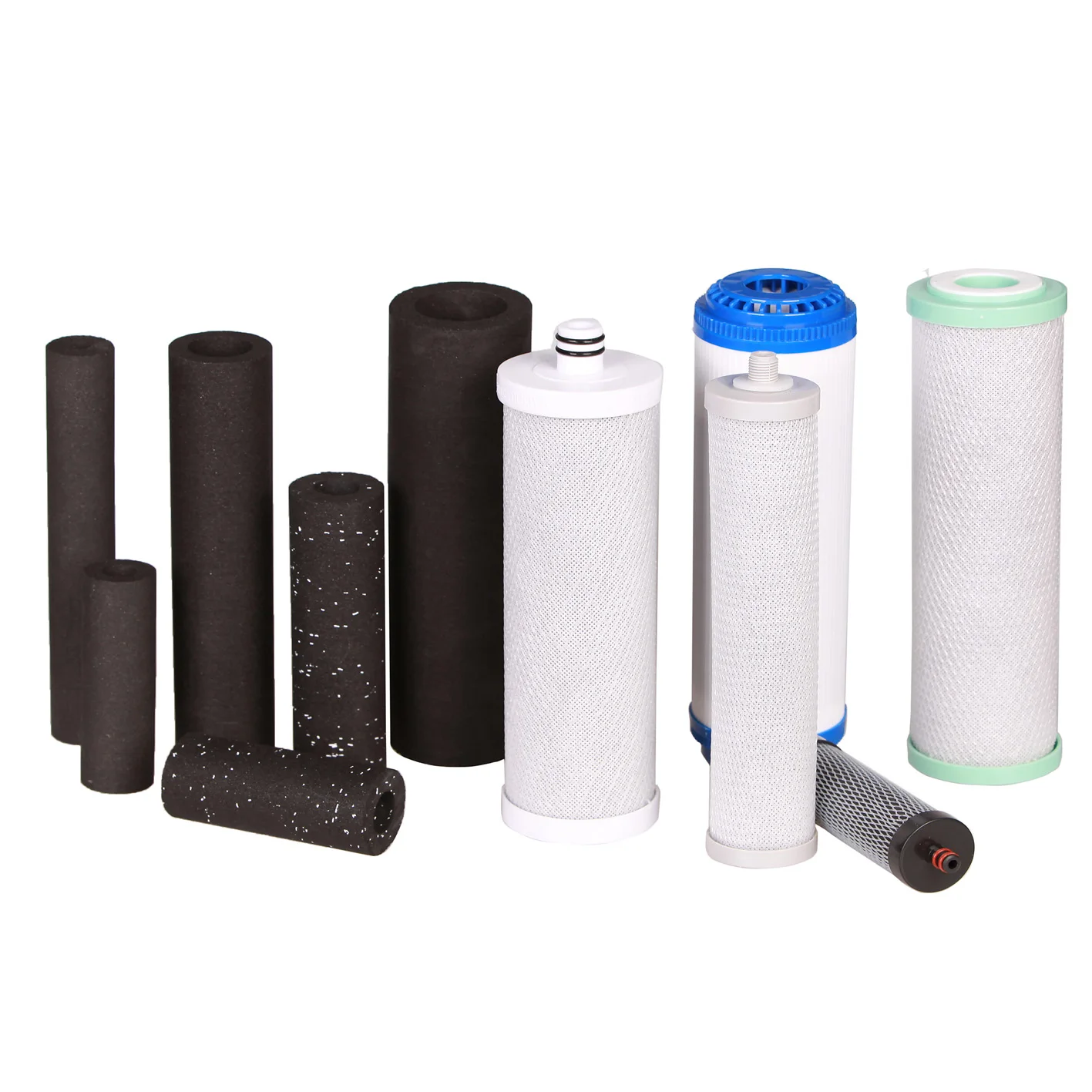 50PCS Enhanced Anti-scaling Cto Filter Element Activated Carbon Water Filter Cartridge and Carbon Block for Home Use
