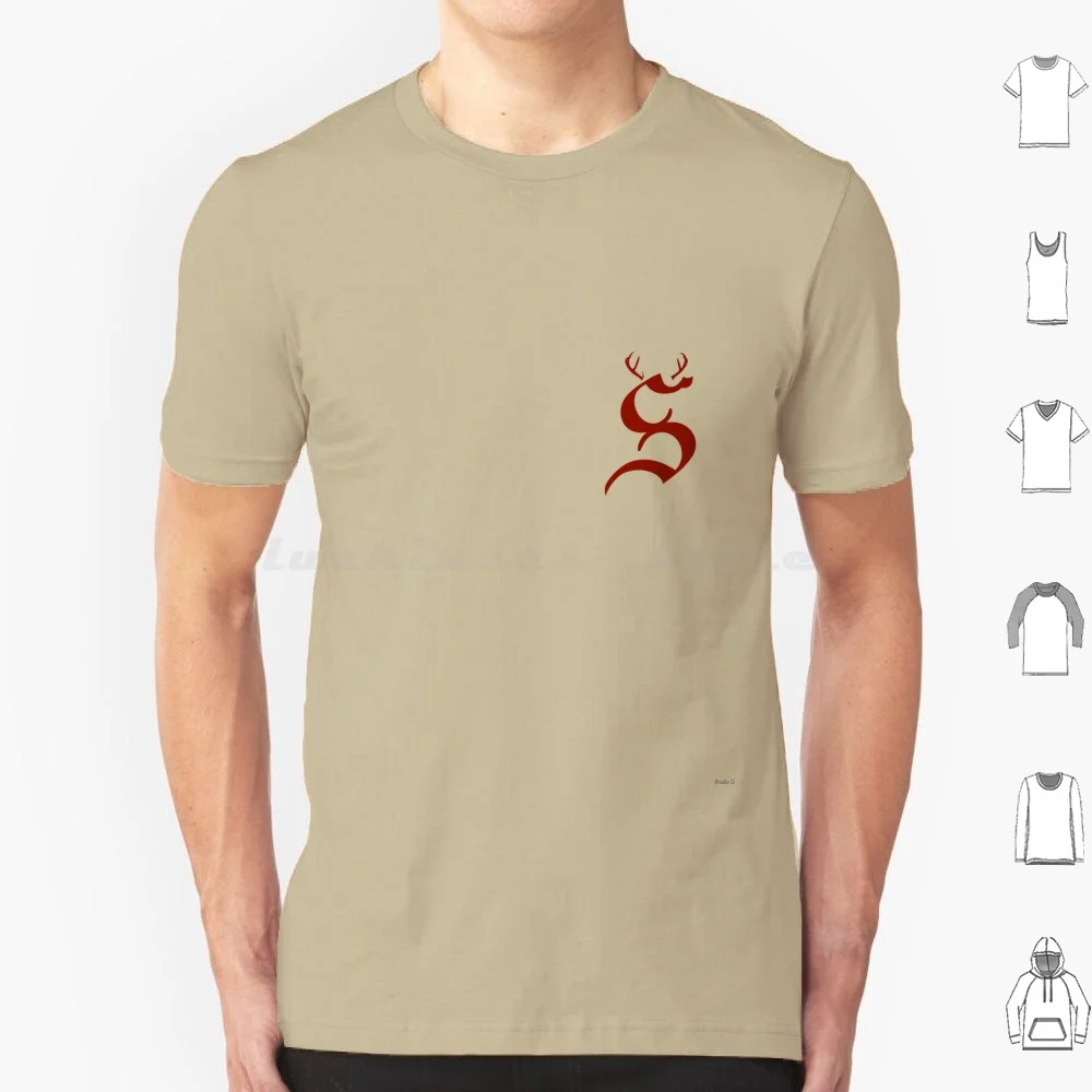 Saltburn Antlers Logo camiseta tamaño grande 100% algodón Saltburn Jacob Elordi Barry Keoghan Esmeralda Fennell Rosamund Pike Felix