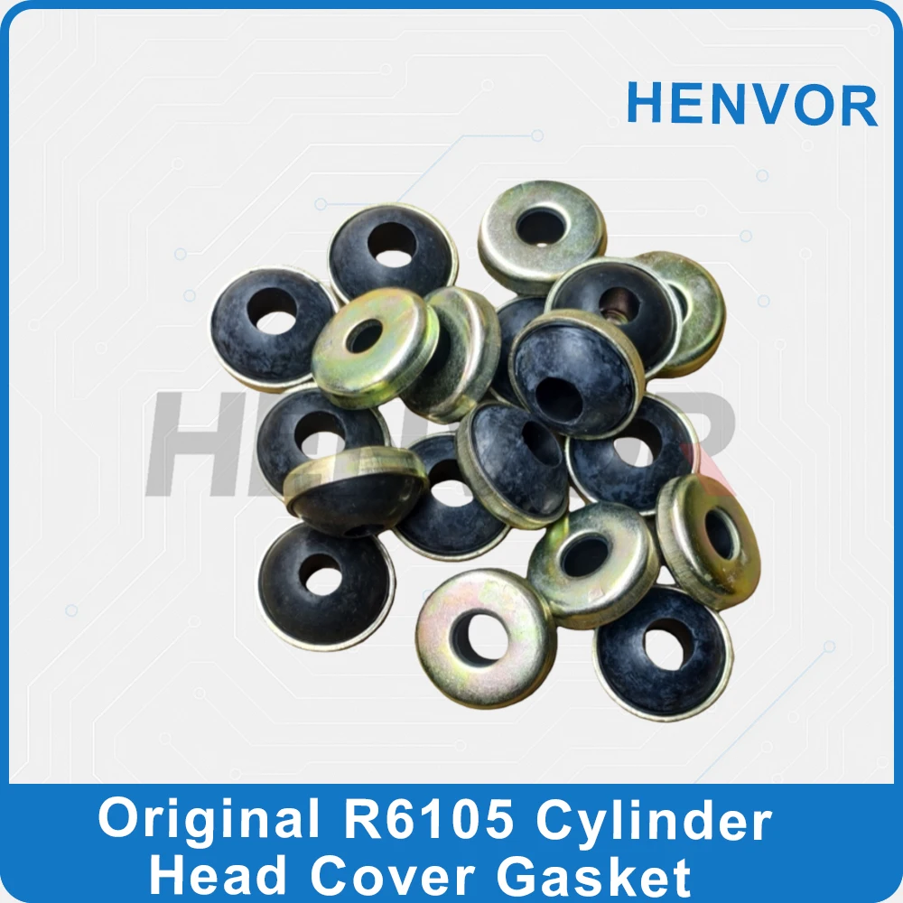 K4100D ZH4102 R4105ZD R6105 Cylinder Head Cover Rubber Pad Valve Chamber Nut Leather Pad