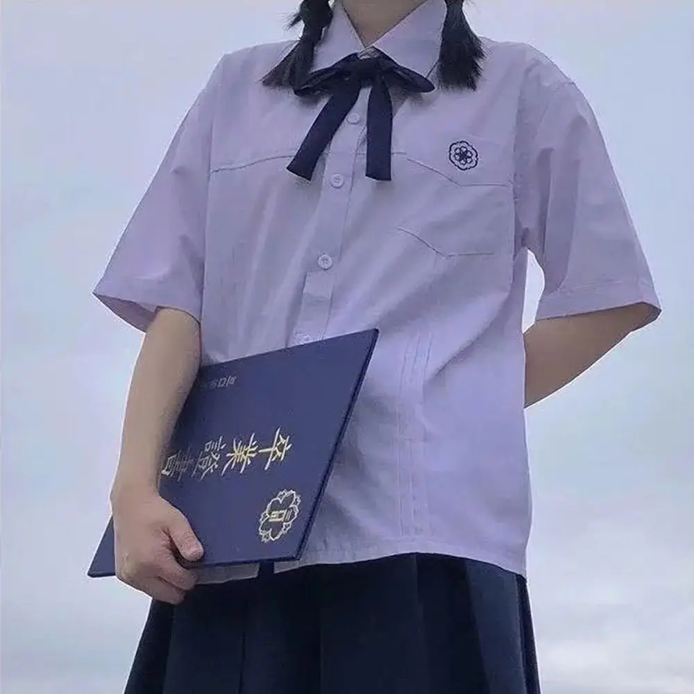 Neck Flower Bow Tie New Japanese JK Style Cosplay Uniform Bow Tie Clothing Accessories Uniform Shirt Handmade Bowtie Woman