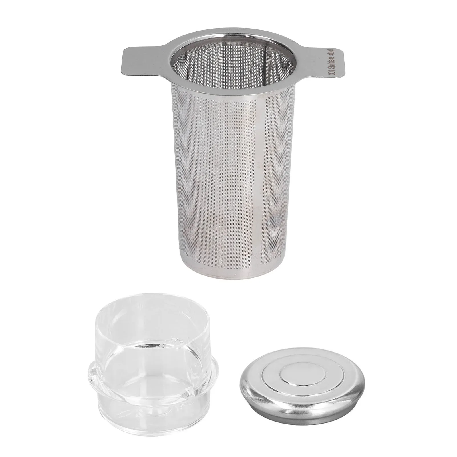 

2Pcs/Set Blender Jar Lid with Stainless Steel Tea Strainer for Vorwerk Thermomix TM31 5 6 Blender Accessory Spare Parts
