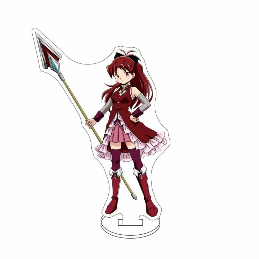 Soporte acrílico de Anime Puella para chica Magi Akemi Homura Mami Tomoe, decoración de escritorio, accesorio de colección de Cosplay, adorno