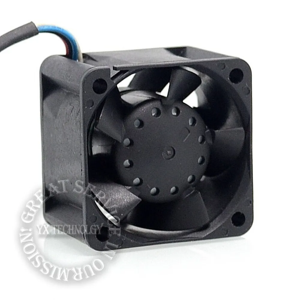 1Pcs 4028 40mm Double Ball Bearing Fan DB04028B12U 1U Server Chassis Cooling Fan 12V 0.66A 40*40*28mm For AVC