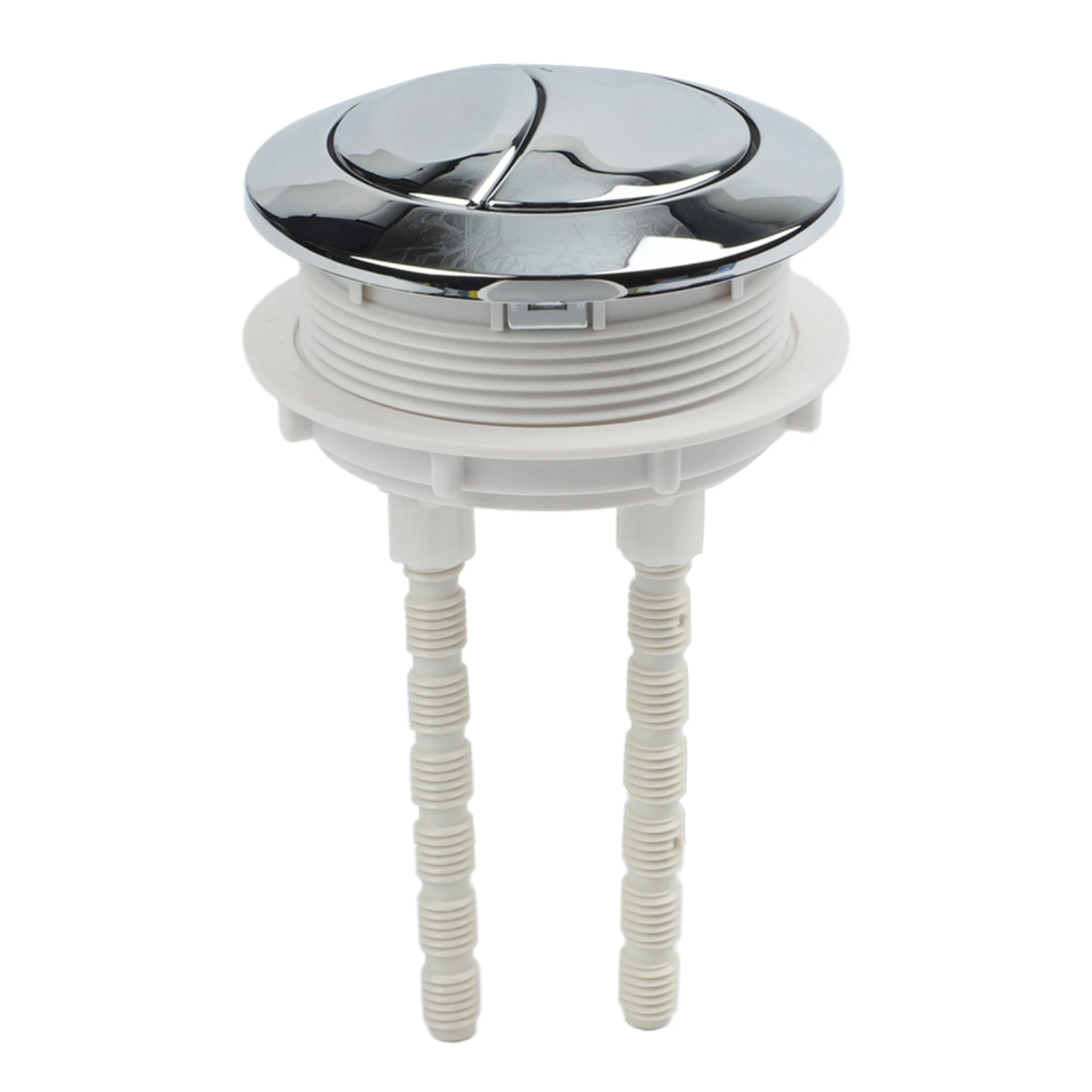 Outer Diameter 7cm Dual Flush Button Toilet Replacement ABS Plastic Easy Installation DIY-cut Pole Push-button Design