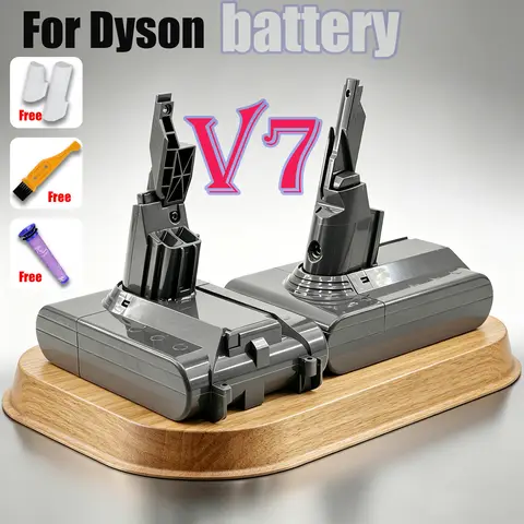 Original 21.6V Lithium Battery For Dyson V7 Battery Replacement for Motorhead Pro Trigger V7 Animal Car+Boat Fluffy SV11Battery