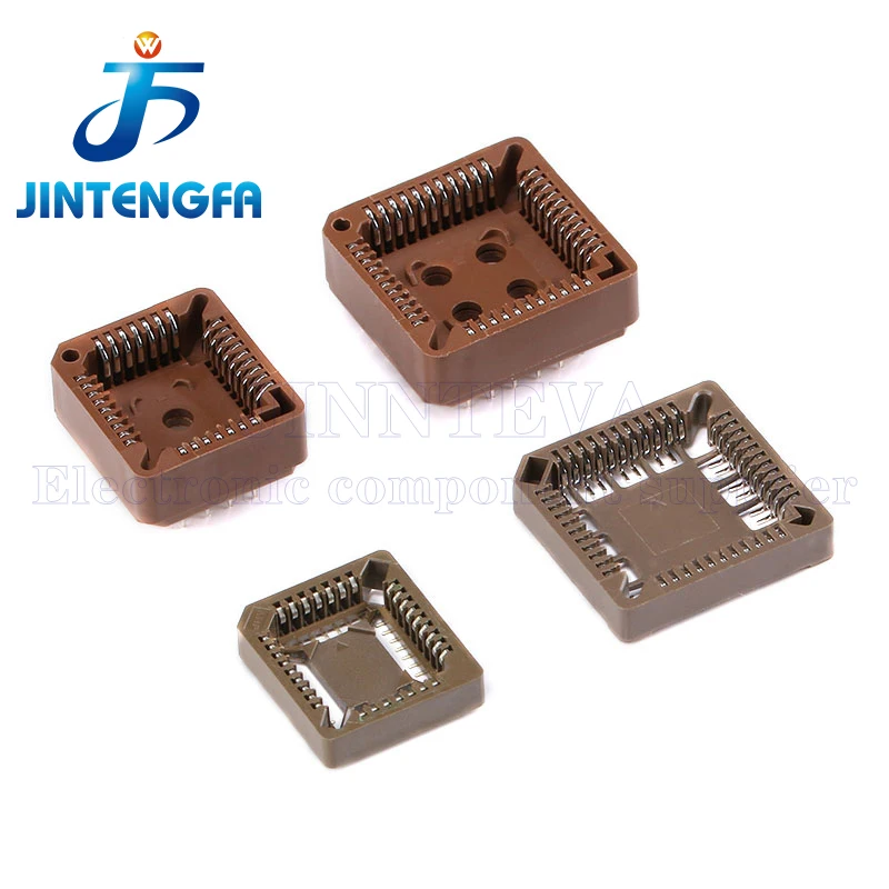 DIP 6P 8Pin 14Pin 16Pin 18P 20P 24P 28P 32P 40Pin PLCC32 /44 IC Lock Seat Socket Test IC Sockets Solder Type Connector Chip Base