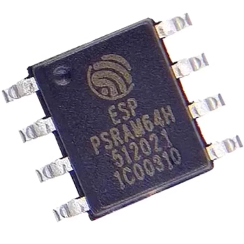 10 Pieces of Brand New Original Esp-Psram64H Packaged in Sop8, 3.3V 64Mbit Pseudo-Static Random Access Memory