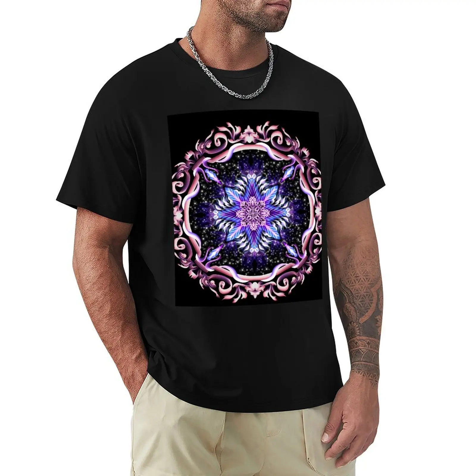 

Mandala, Magic of gratitude T-Shirt Man t-shirt gifts for boyfriend anime t shirts t shirts for men pack
