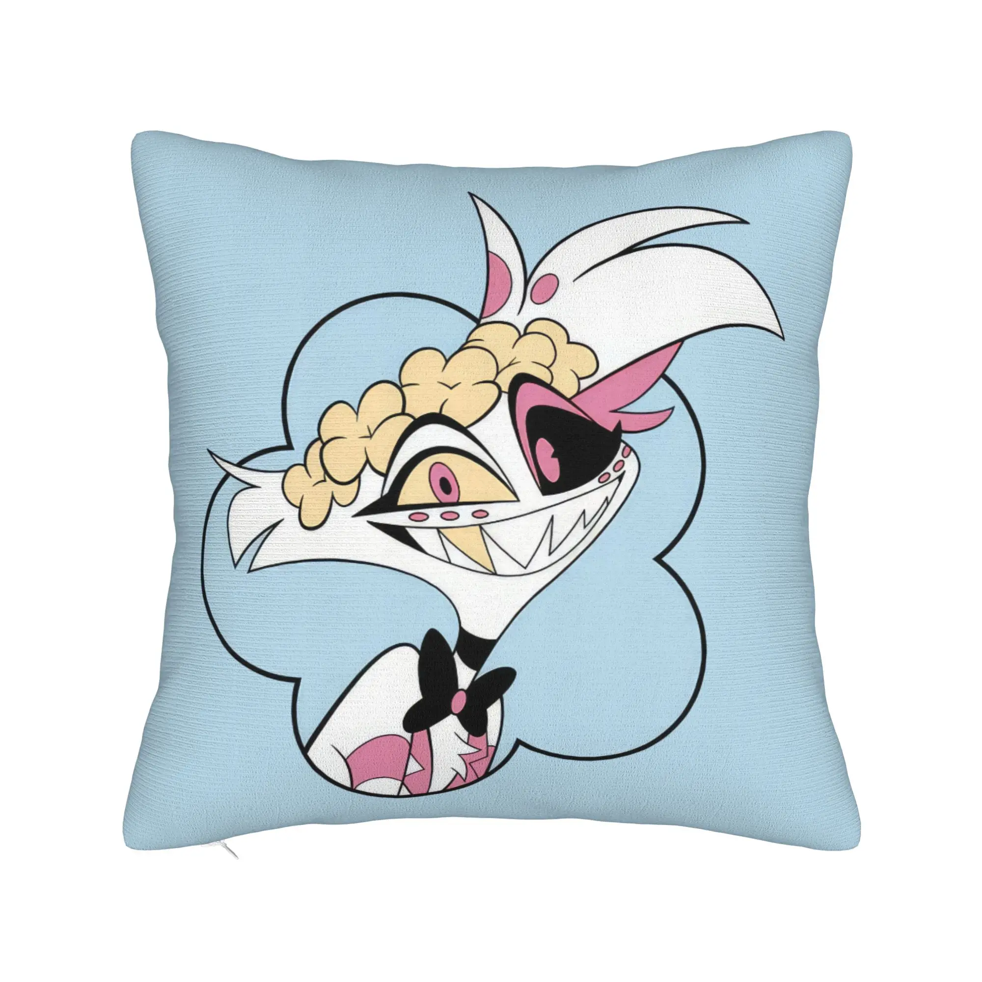 Hazbins Hotels Cute Angel Dust Pillowcase Double-sided Printing Cushion Cover Decorative  Pillow Case Cover Chair Square