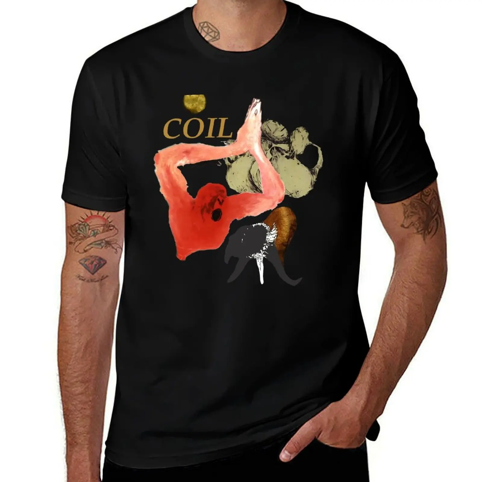 

Dataset Design - Coilage T-Shirt t shirts for man pack cotton cotton t shirt pack T-Shirt
