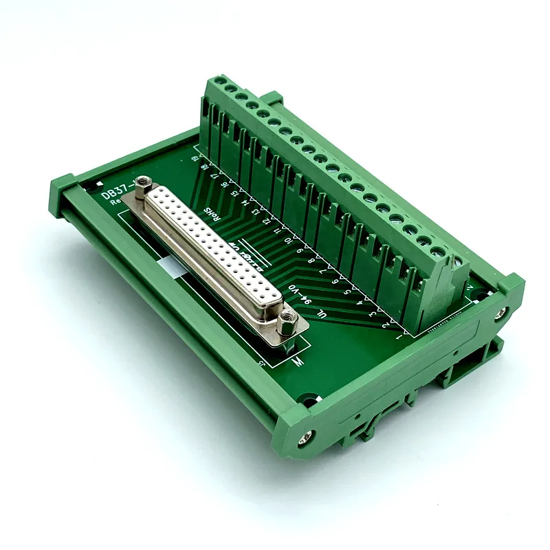 Module de câble de bornier DB37, 37 cœurs mâles, 600 bornes de coffre, compatible avec ADAM-3937