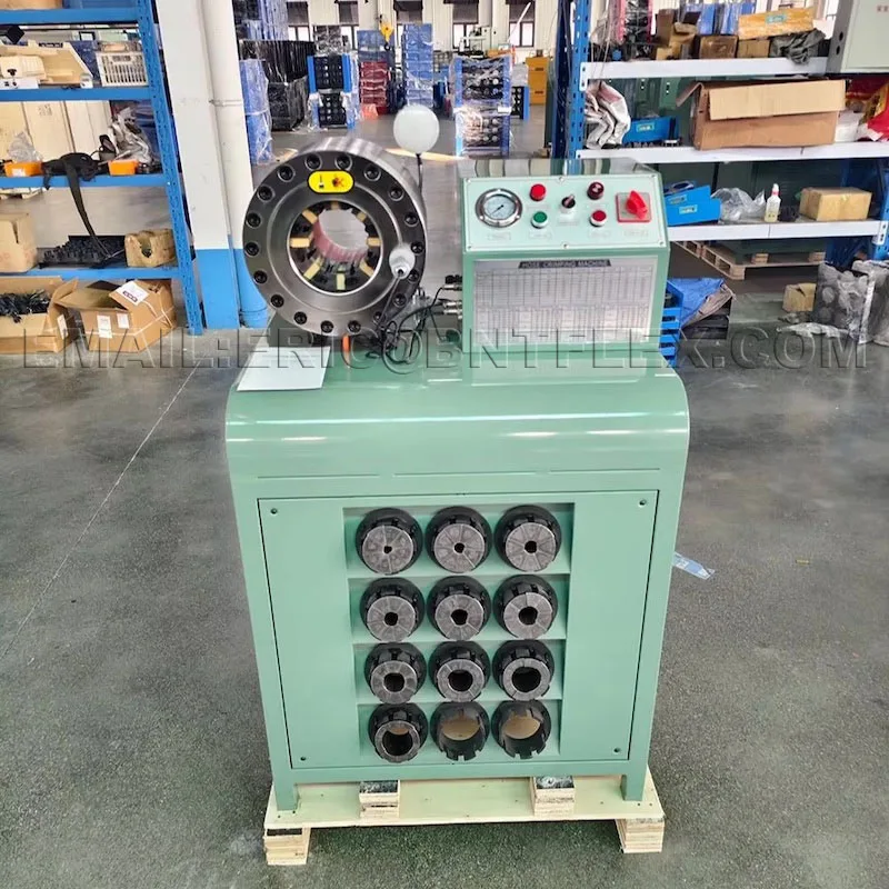 customized 2026 newest design 2 inch 4W Good Precision High Quality Hose Crimper Hydraulic Hose Crimping Machine