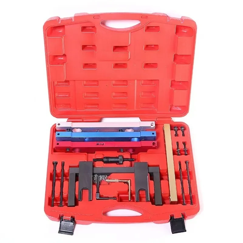 

For BMW N51 N52 N53 N54 N55 Camshaft Alignment Engine Timing Locking Tool Kit Install and Removal Set E60 E61 E64 E91 E92 SK1288