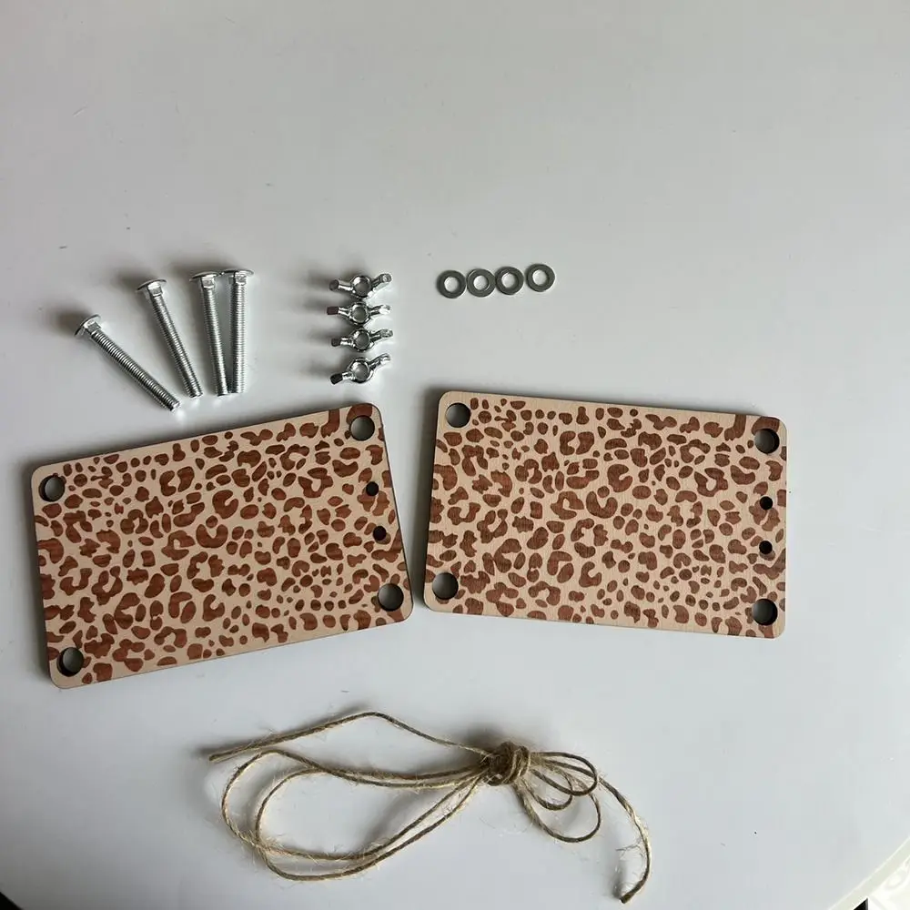 Wooden Pocket Flower Press Creative DIY Plant Specimen Press Multi-style Bag Pendant Specimen Embossing Device Plant Lover Gift