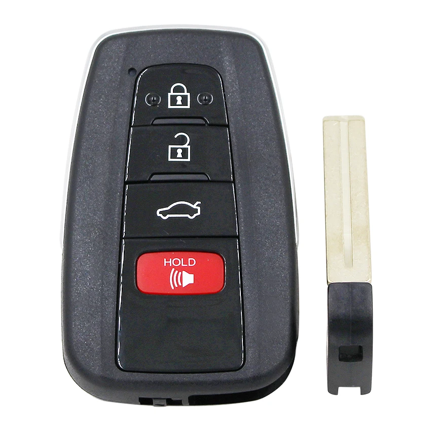 4/3+1 Buttons ASK 314.3MHz Smart Keyless Go Remote Key Fob 8A Chip for Toyota Camry 2018 2019 2020 FCC ID:HYQ14FBC 231451-0351