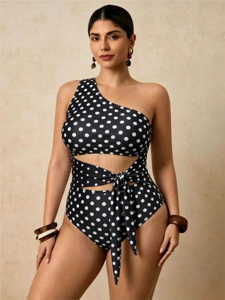 

L-4XL Plus Size High Waist Bikini Women's Push Up Large Size Swimsuit Summer Mujer Big Size Tummy Control Swimwear Bikini Sets