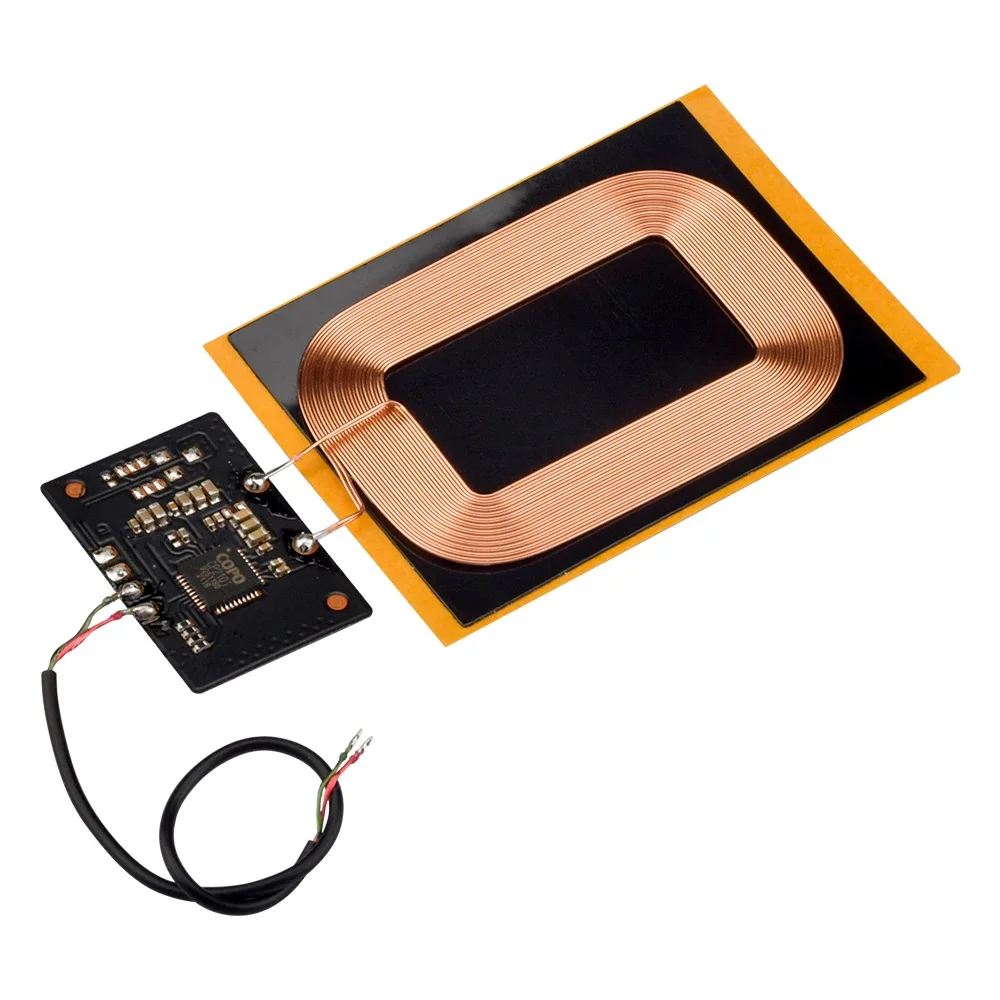 3W 7.5W 10W 15W Wireless Charging Receiver Board with coil Micro USB Wireless Charging Transmitter Module PCBA Circuit Board