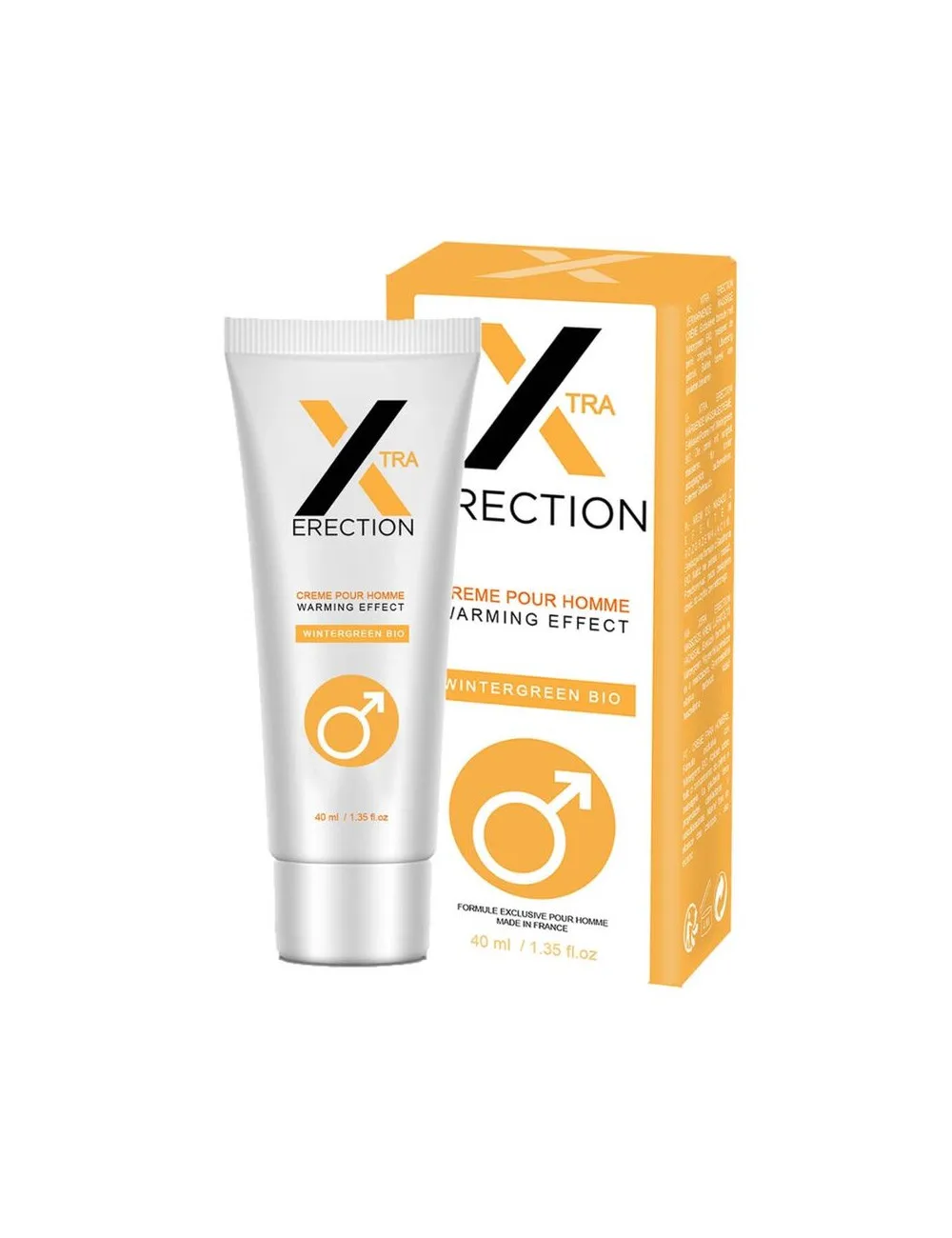 RUF X ERECTION CREAM FOR ERECTION WARMING EFFECT 40 ML-- well X-I X-Line composed mainly aphrodisiacs plant extract cosmetic used frequent use application provide vigor being advice: whole