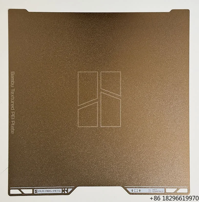 For Bambu Lab H2D H2S H2C A2L Textured Pei Build Plate Hotbed Double Sided Bambulab Smooth Accessories Spare 3d Printer Parts