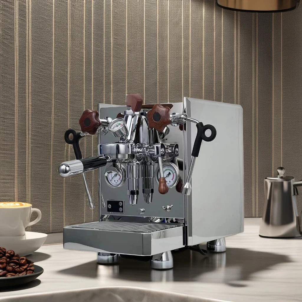 

ZILONG Professional E61 Class Stainless Steel Programmable Manual Variable Volta Semi-Automatic Coffee Machine for Households