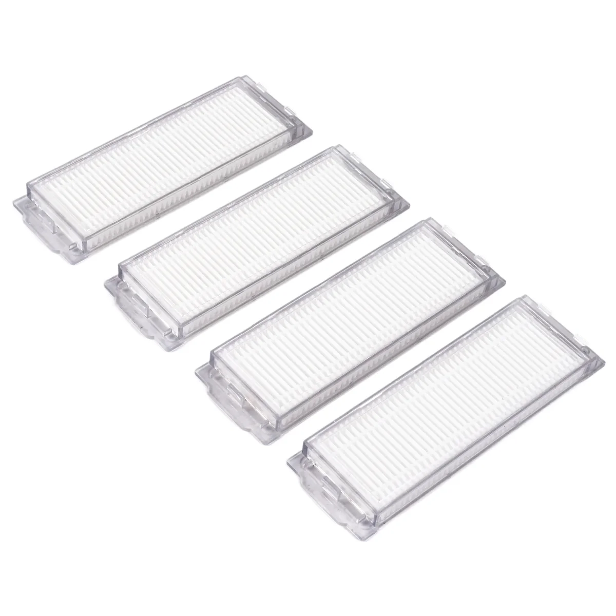 4 buah filter udara Hepa dapat dicuci untuk Xiaomi Mijia Mi Robot pel vacum-P Pro STYTJ02YM Aksesori Robot pembersih STYTJO2M