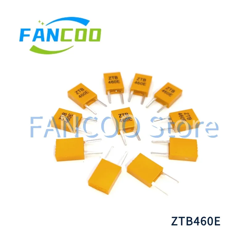 10pcs New ZTB-460E ZTB460E 460E DIP-2 ZTB460 2PIN 460KHZ CRB455E 455E 455KHz 455K CRB640P ZTB600K P CRB600P CSB455E CRB655E P