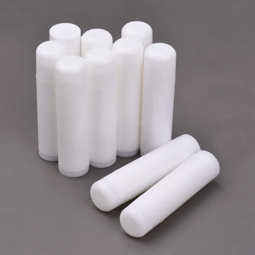 10PCS Convenient White Color Cork Grease Tube Form Vaseline Lubricant Tube Cleaning Care Product For Woodwind Instruments