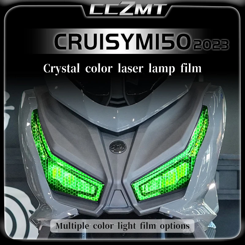 

For SYM Cruisym 150 2023 headlight film honeycomb laser protection film decorative sticker accessories modification parts