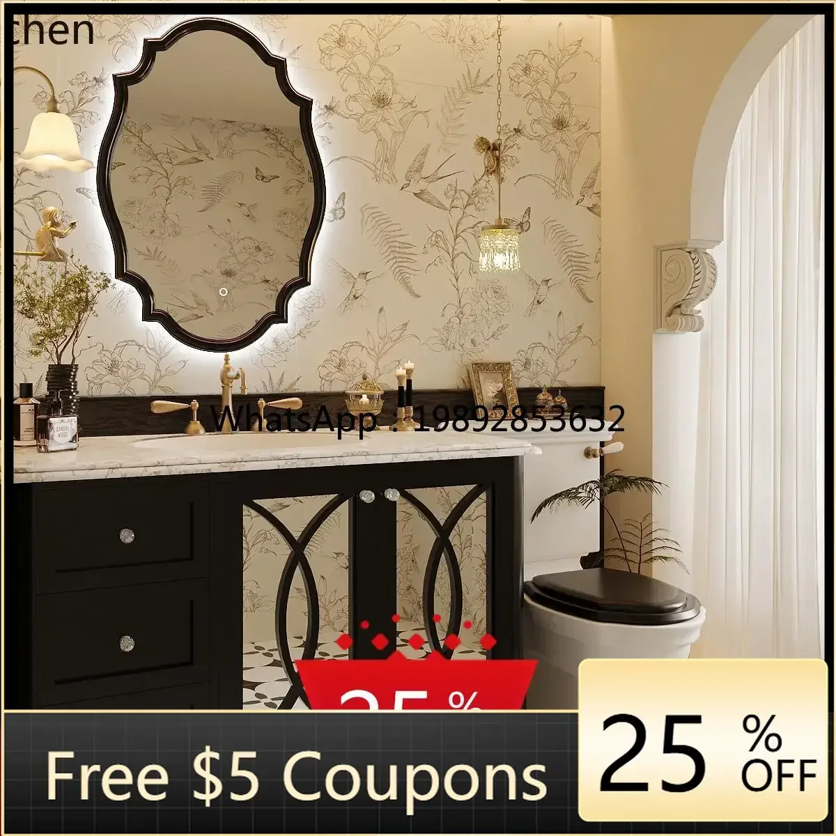 

solid wood paint high-end seamless basin integrated bathroom cabinet hanging basin cabinet