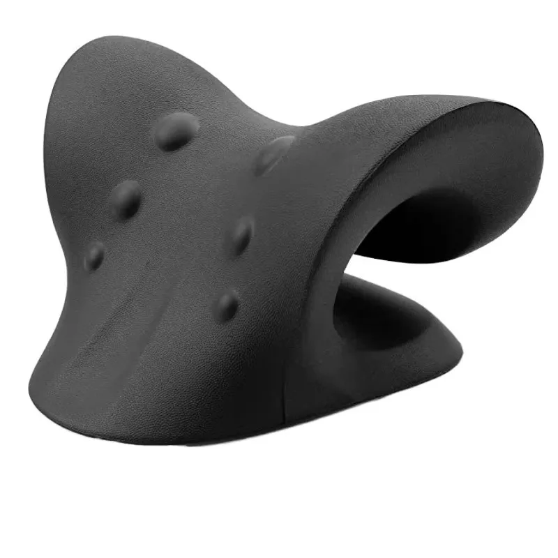 U-shaped Memory Foam Neck Pillow Knitted Polyester Soft Neck Shoulder Support Cushion for Relax