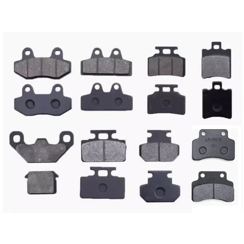 Motorcycle Brakes Front Rear Disc Brake Pads Shoes with Separation Spring for GY6 50cc 125cc CBX  Scooter Moped