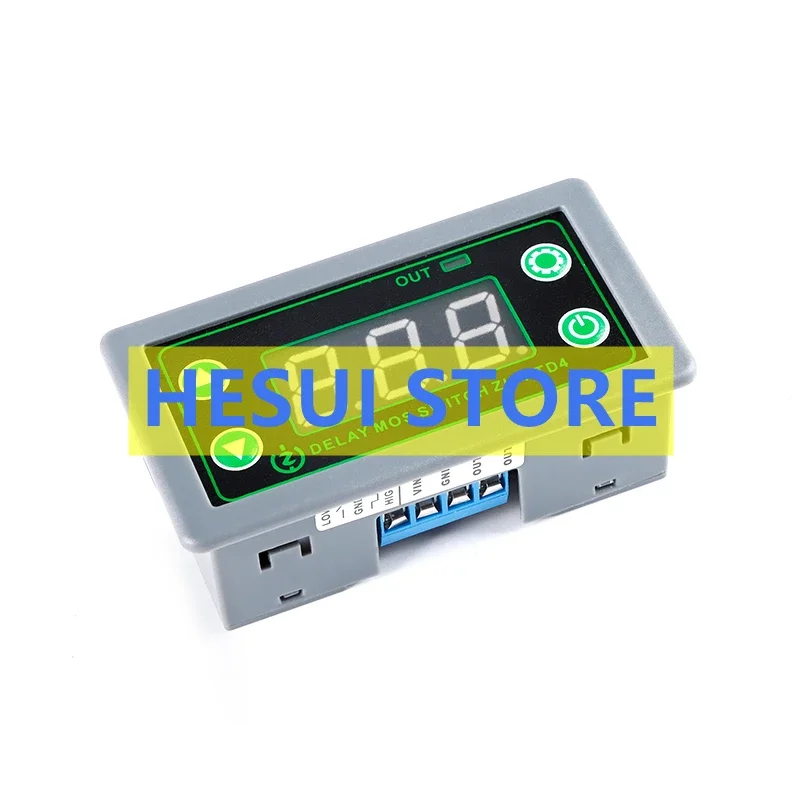 Original authentic ZK-KTD4 MOS switch type trigger cycle timing delay module 5-30V multiple triggers