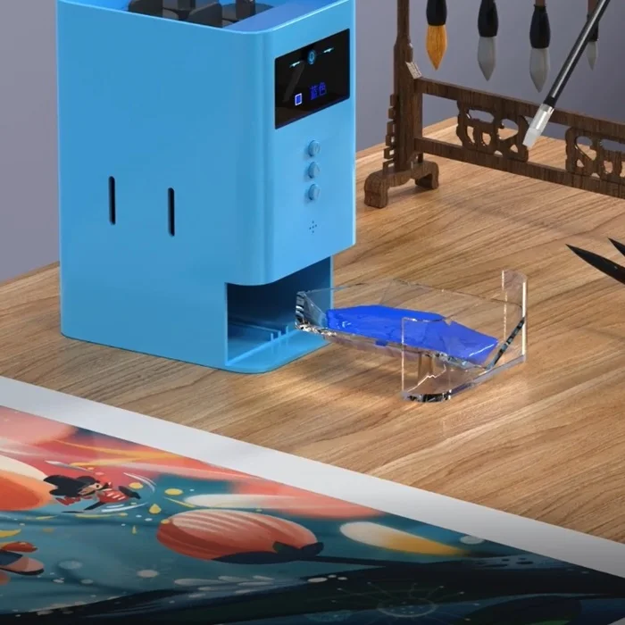 Ai artificial intelligence voice fully automatic color matcher